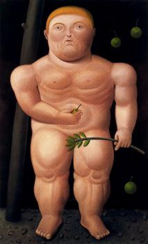 Fernando Botero : Adam